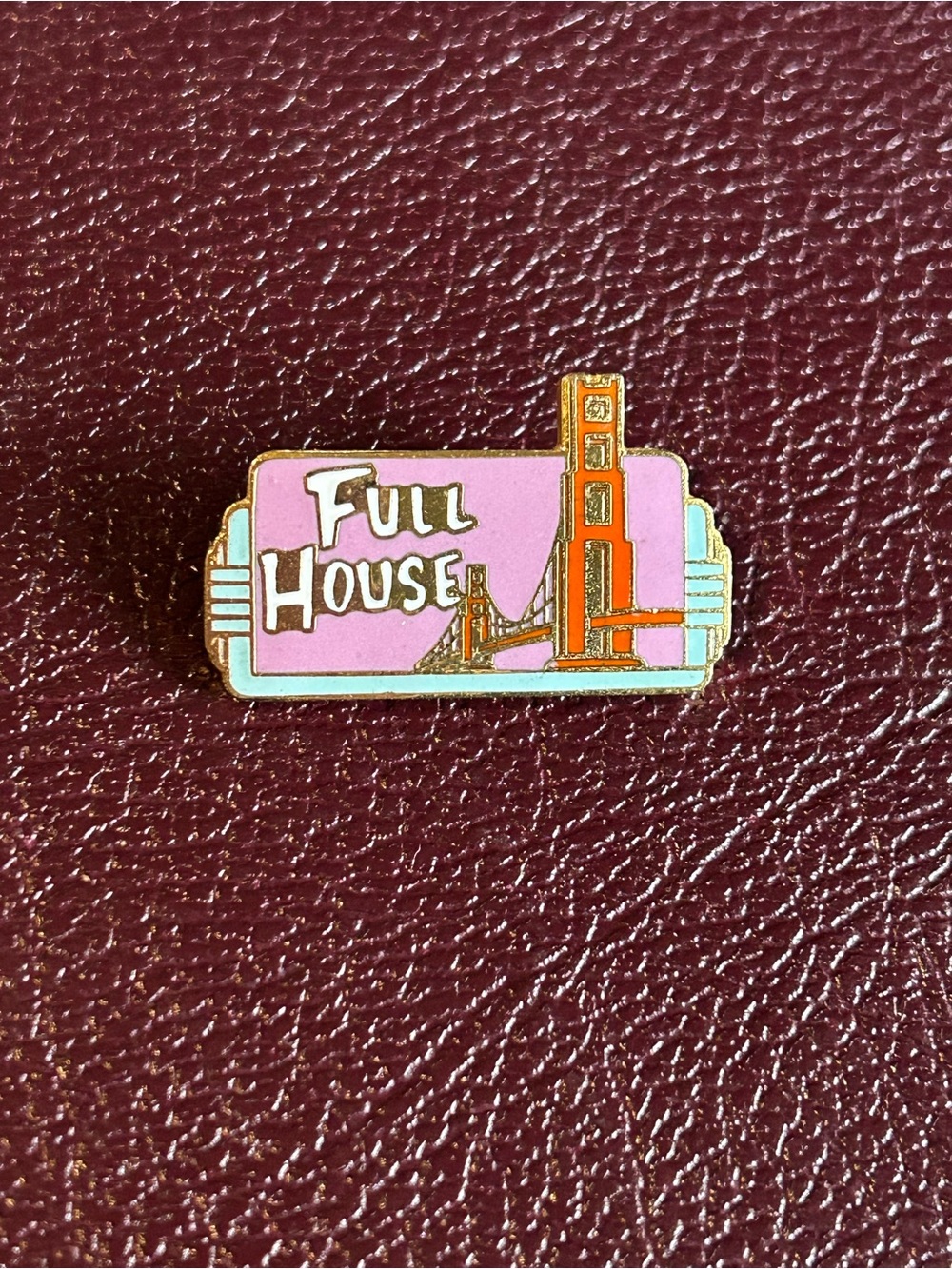 Vintage Full House TV Show Enamel Pin - GCI Made in Taiwan